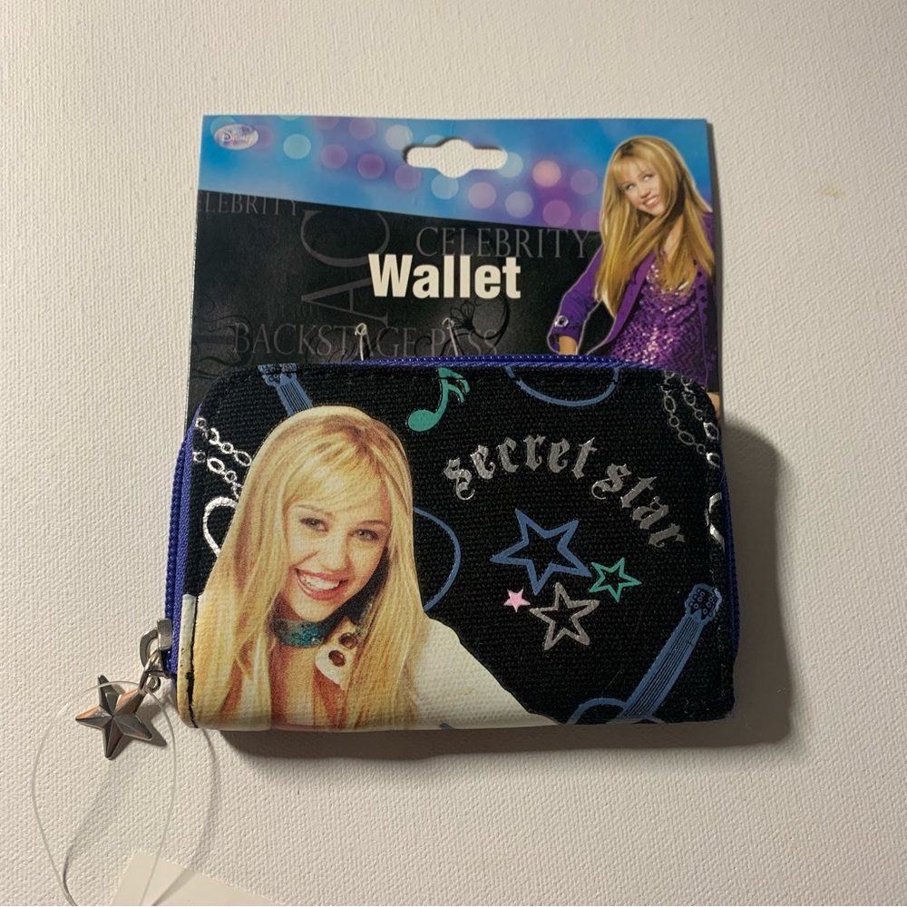 Vintage Y2K Hanna Montana Disney wallet